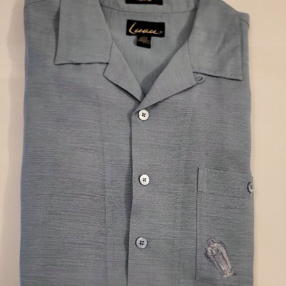 Men's All Silk Drinking Shirt - Picture 1 of 7